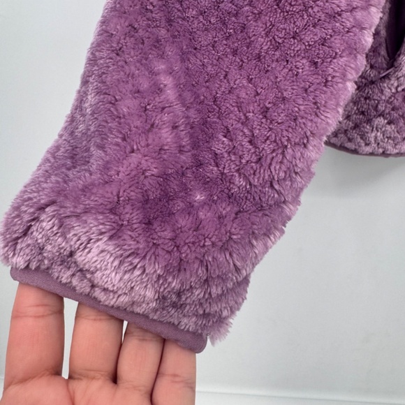 Columbia Sweater Women Medium Purple Fleece 1/2 Zip Pullover Cozy Turtle Neck - Picture 2 of 11